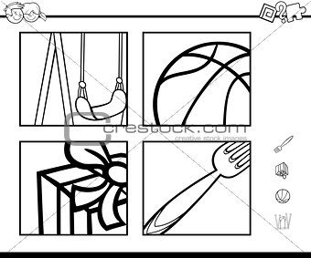 educational activity coloring book