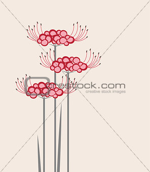 Vector flower Higanbana