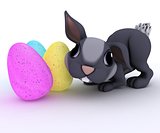 Bunny Rabbit with Easter Egg