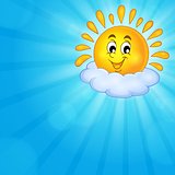 Cheerful sun theme image 3