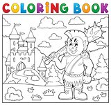 Coloring book orc theme 2