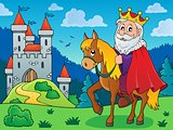 King on horse theme image 3