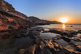 sunrise on the beach