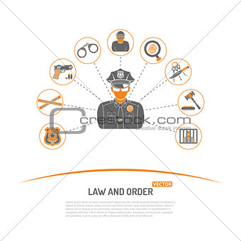 Law and Order Concept