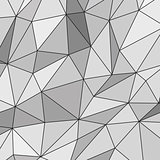 White Abstract Polygonal Background
