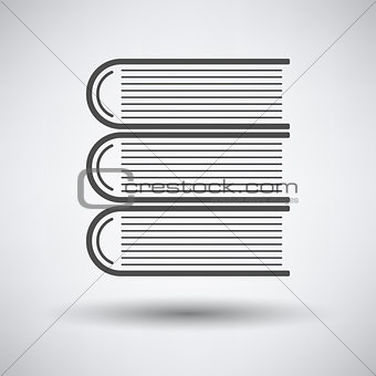 Stack of books icon 