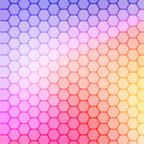 gradient blue color and triangle polygon pattern background vector