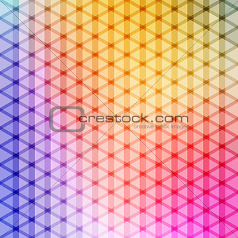 gradient blue color and triangle polygon pattern background vector