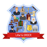 Law and Order Concept