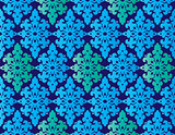 Antique ottoman turkish pattern vector design fourty two
