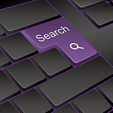 vector keyboard. key search