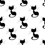black cat seamless