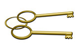 Two golden Keys