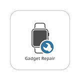 Gadget Repair Icon. Flat Design.