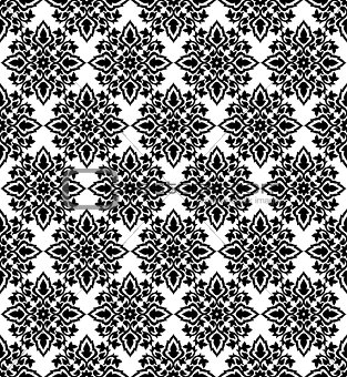 Antique ottoman turkish pattern vector design fifty three