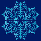 Antique ottoman turkish pattern vector design sixty one