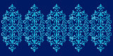 Antique ottoman turkish pattern vector design sixty six