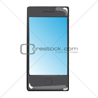 Phone vector illustration smartphone