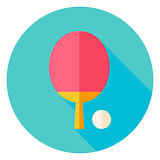 Ping Pong Circle Icon
