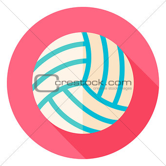 Volleyball Circle Icon