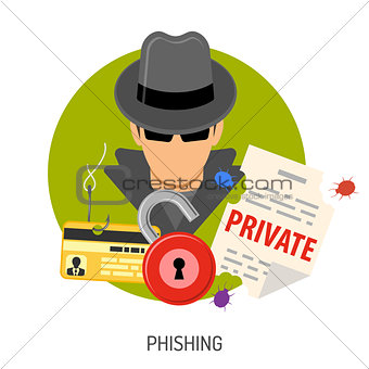 Phishing Concept Icons
