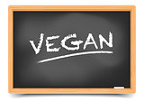 Blackboard Concept Vegan