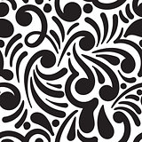 Vector Seamless Doodle  Pattern