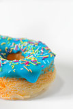 Colorful and tasty donut