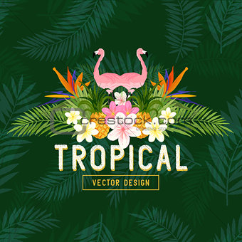 Tropical Summer Vector
