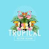 Tropical Summer Vector