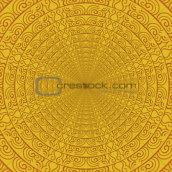 Vector ornate on a background