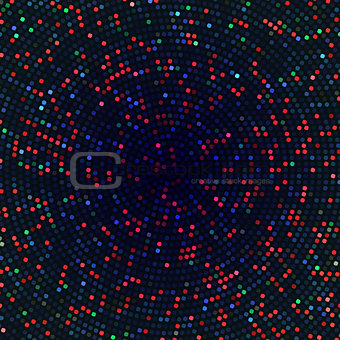red halftone background vector. red circle of halftone. 10 eps