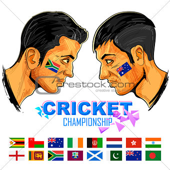 Cricket players of cricket championship