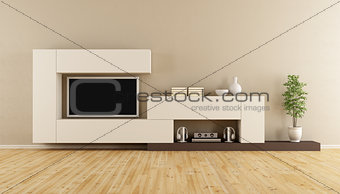 Livingroom with television set 