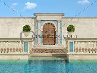 luxury swimming pool 