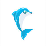 Blue Dolphin Icon