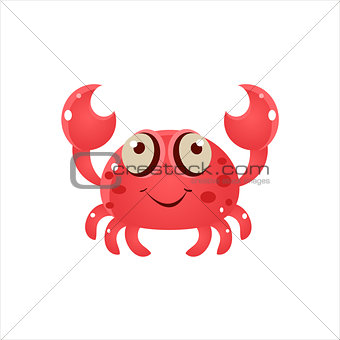 Pink Crab Icon