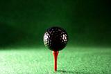 Black golfball