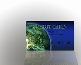 Render of Credit Card High Resolution 3D
