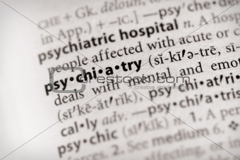 Dictionary Series - Psychology: psychiatry