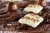 Chocolate bonanza with white chocolate