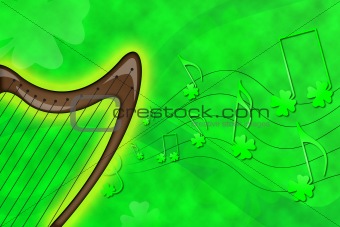 Saint Patrick's harp