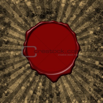 Wax seal parchment background