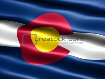 Flag of the state of Colorado