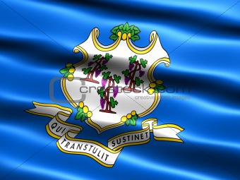 Flag of the state of Connecticut