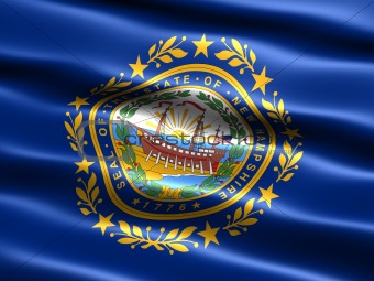 Flag of the state of New Hampshire