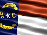 Flag of the state of North Carolina