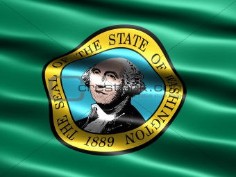 Flag of the state of Washington