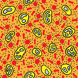 Seamless pattern of biological tissue 02