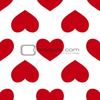 seamless red heart